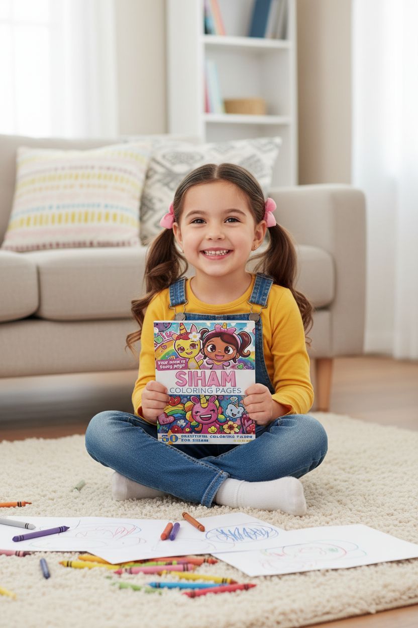 Siham personal coloring pages