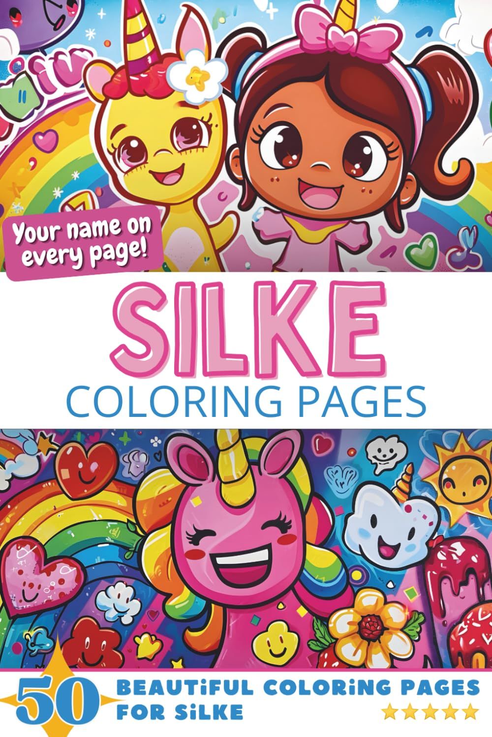 Silke Coloring Book Cover