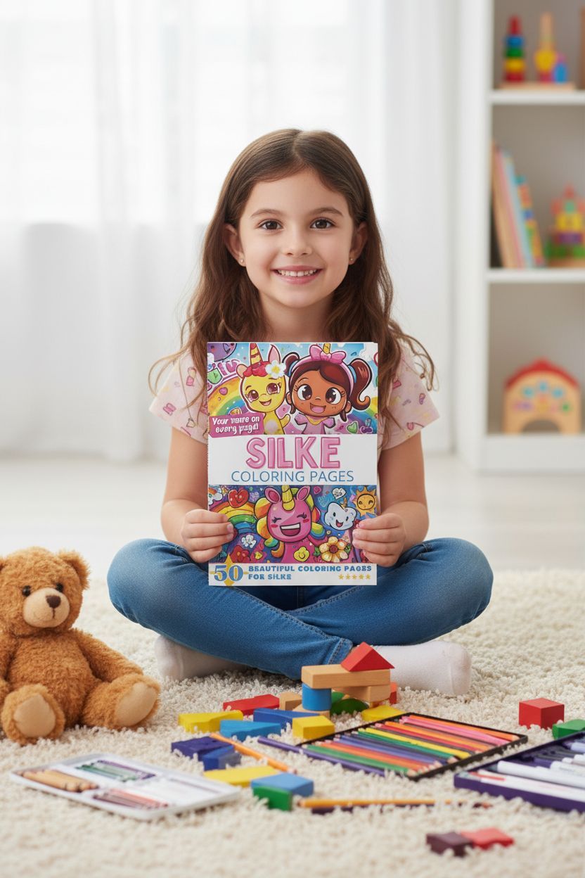 Silke personal coloring pages