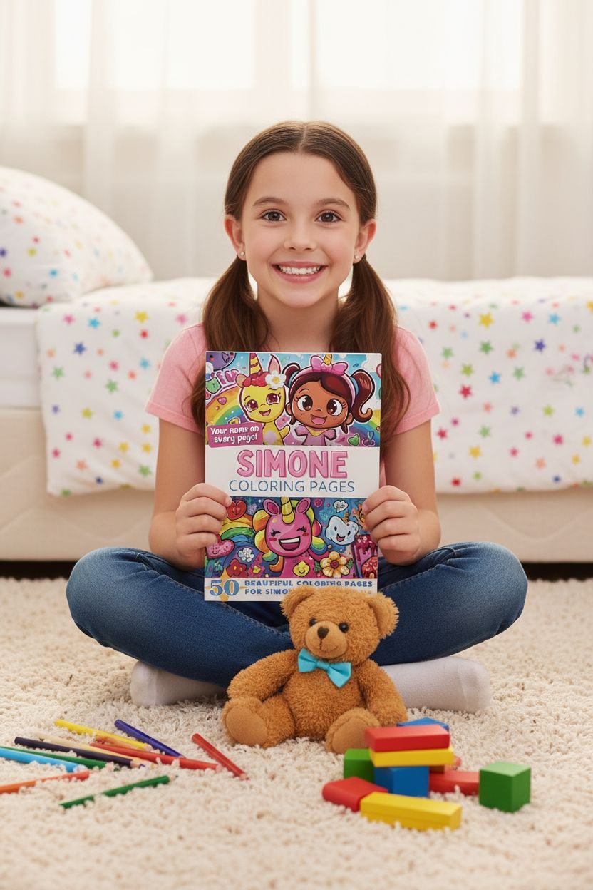 Simone personal coloring pages