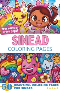 Sinead Coloring Book Cover