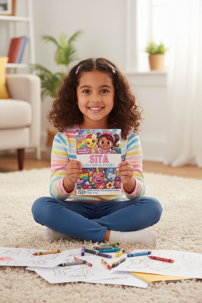 Sita personal coloring pages