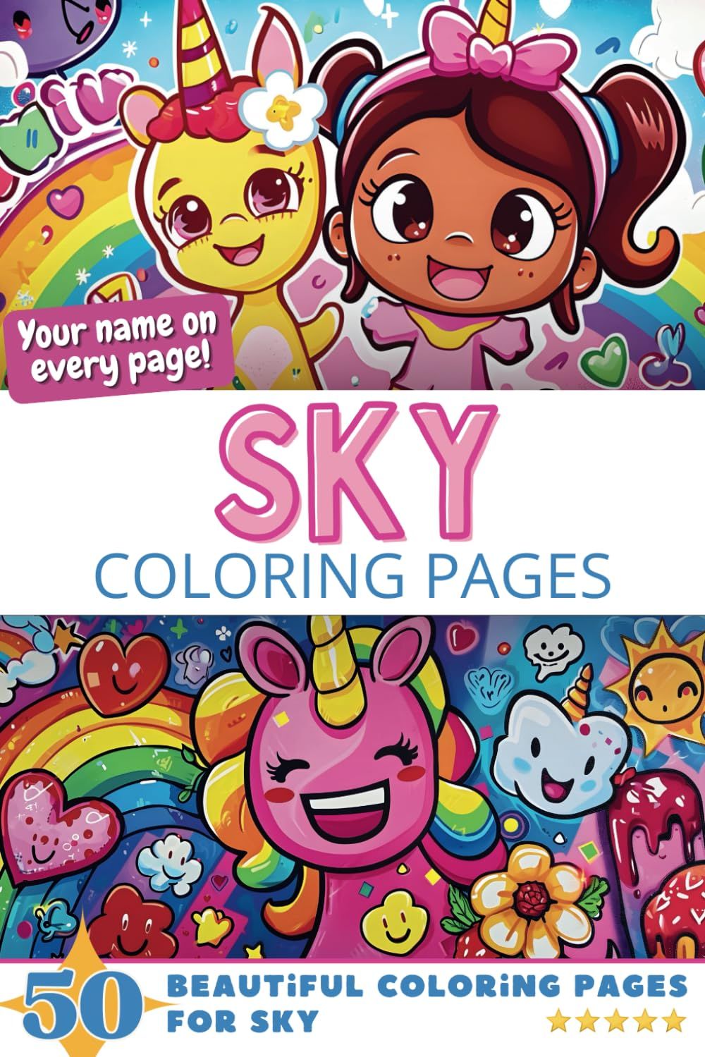 Sky Coloring Pages Cover
