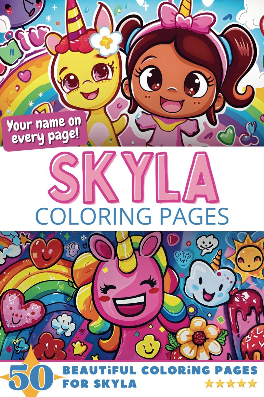 Skyla Coloring Pages Cover
