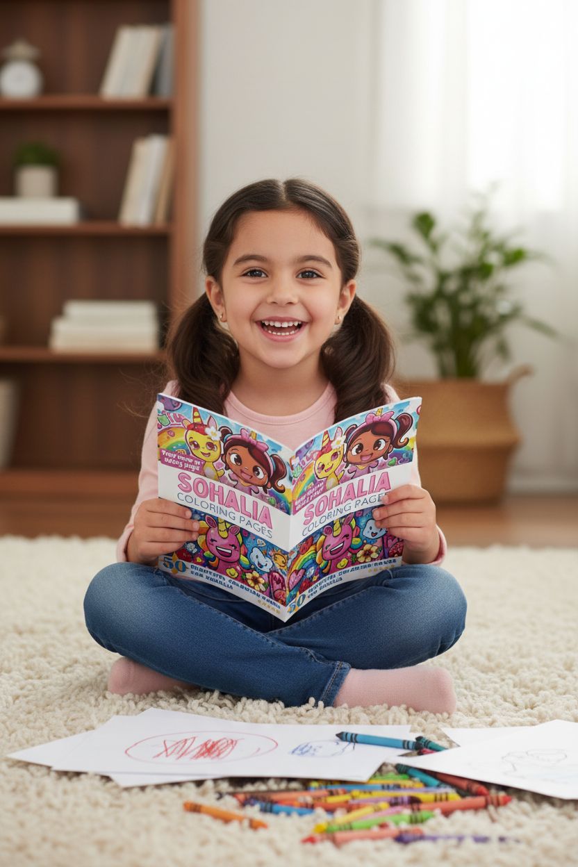 Sohalia personal coloring pages