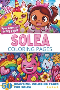 Solea Coloring Book Cover