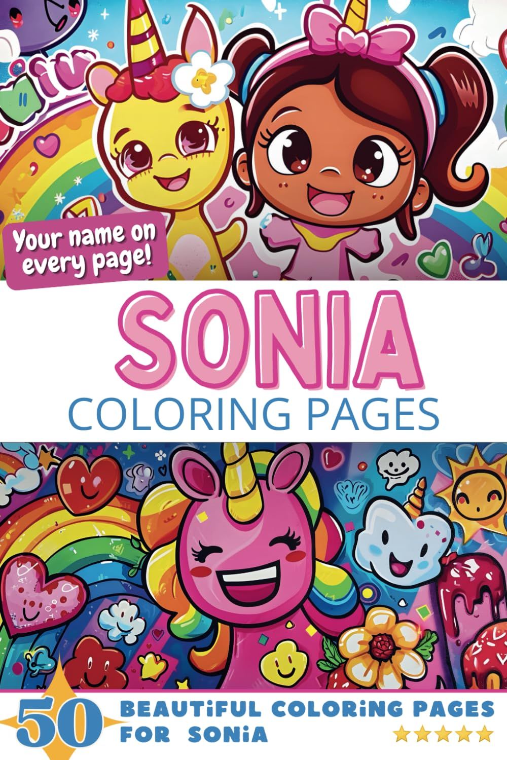 Sonia Coloring Pages Cover