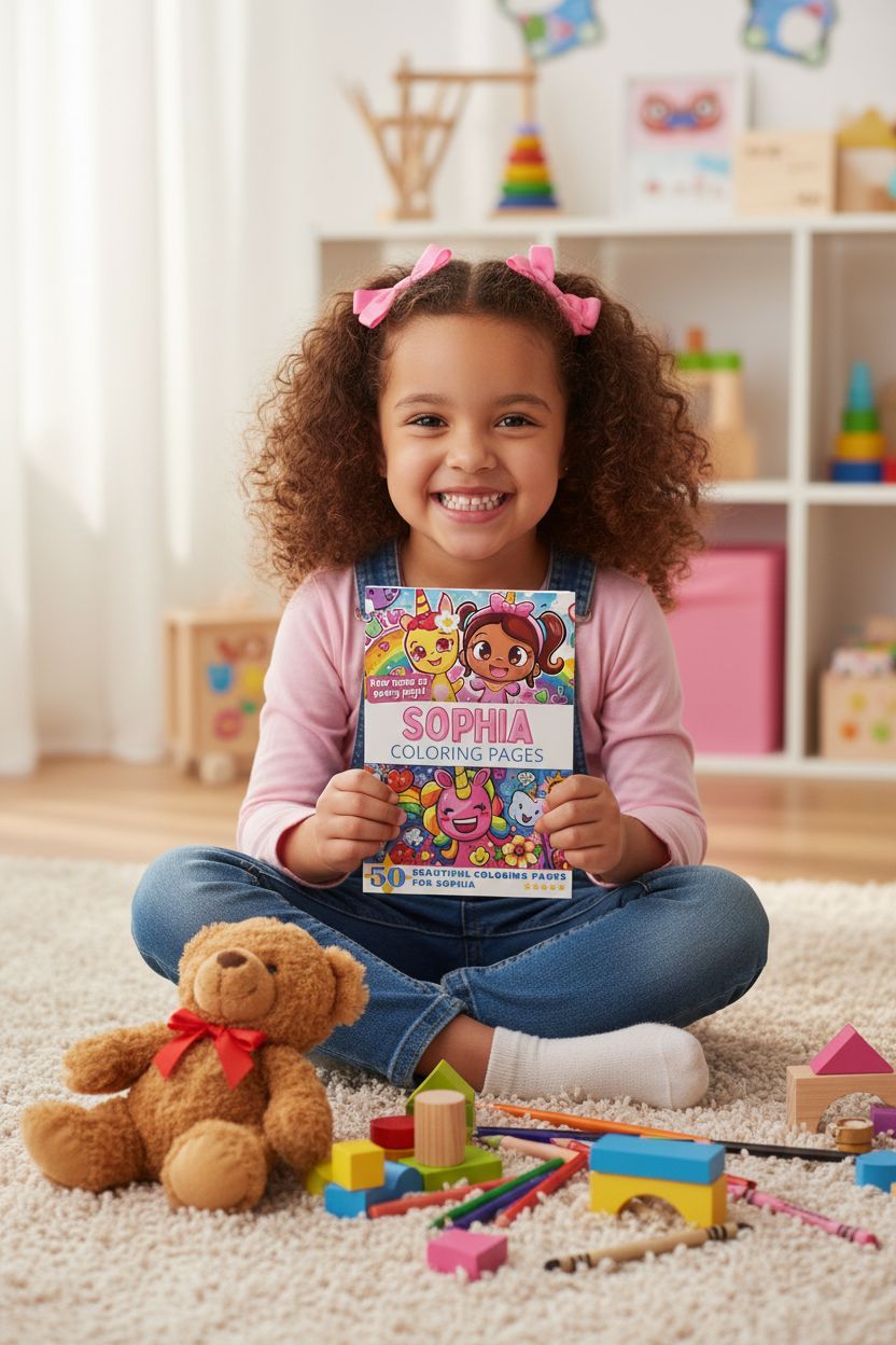 Sophia personal coloring pages