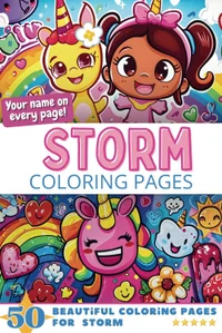 Storm Coloring Book Cover