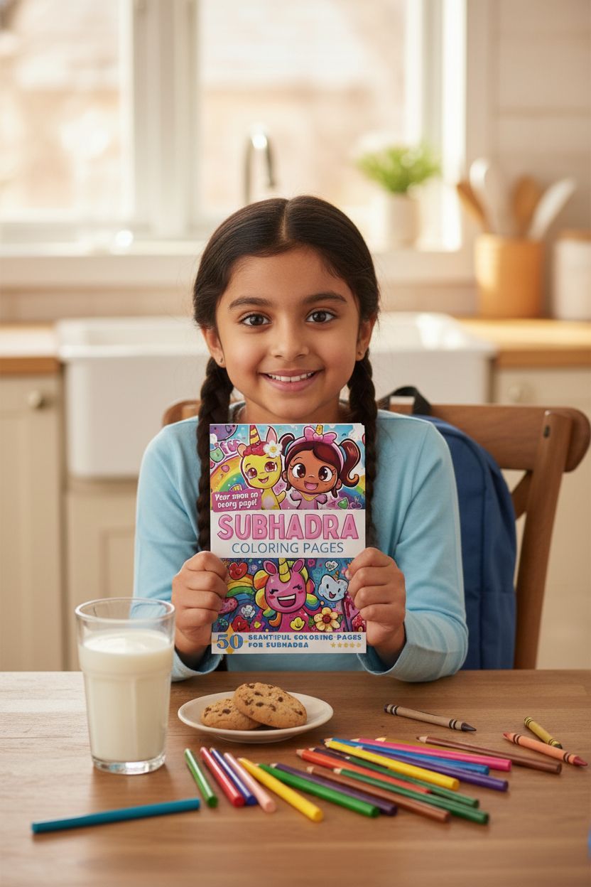 Subhadra personal coloring pages