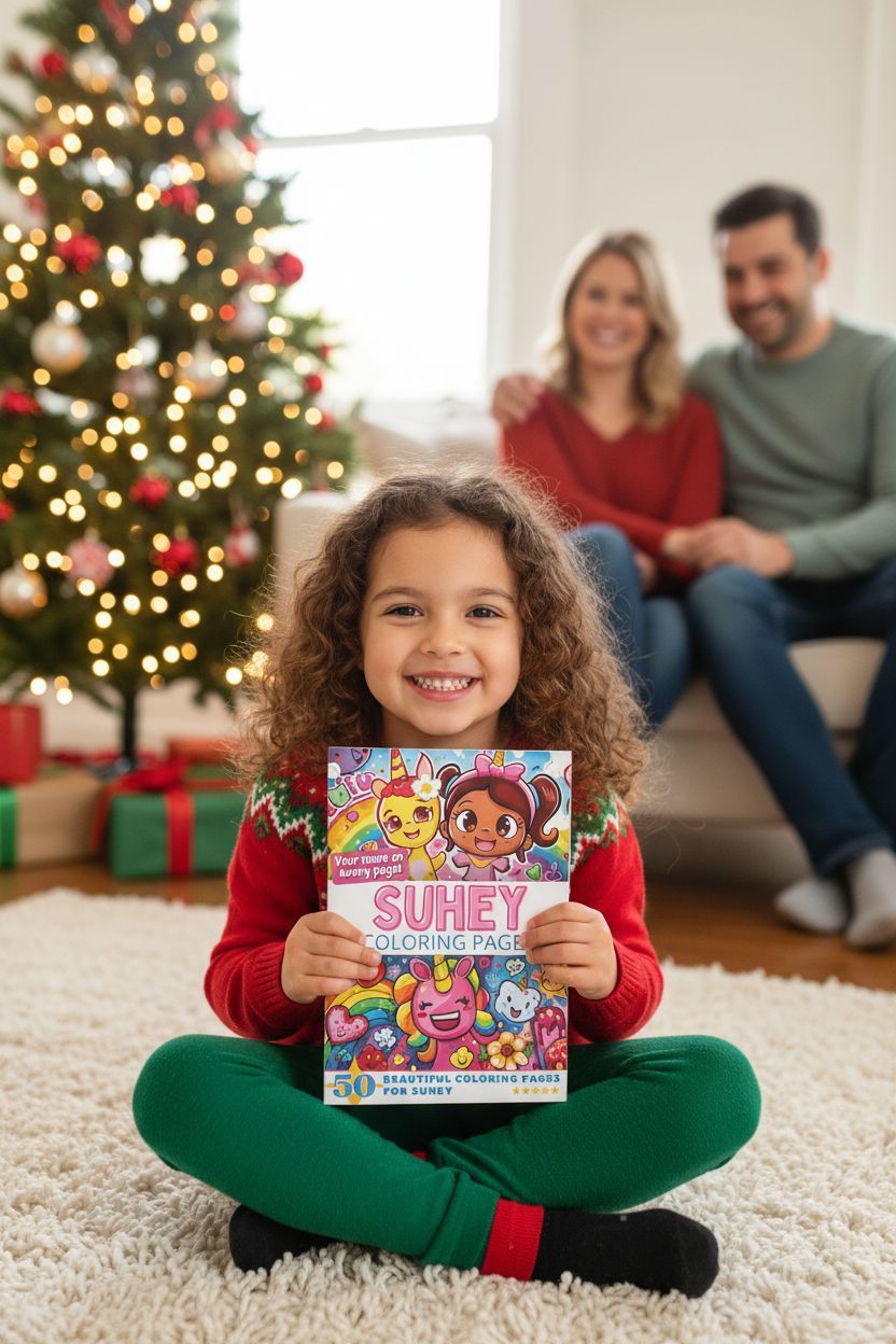 Suhey Christmas coloring pages gift