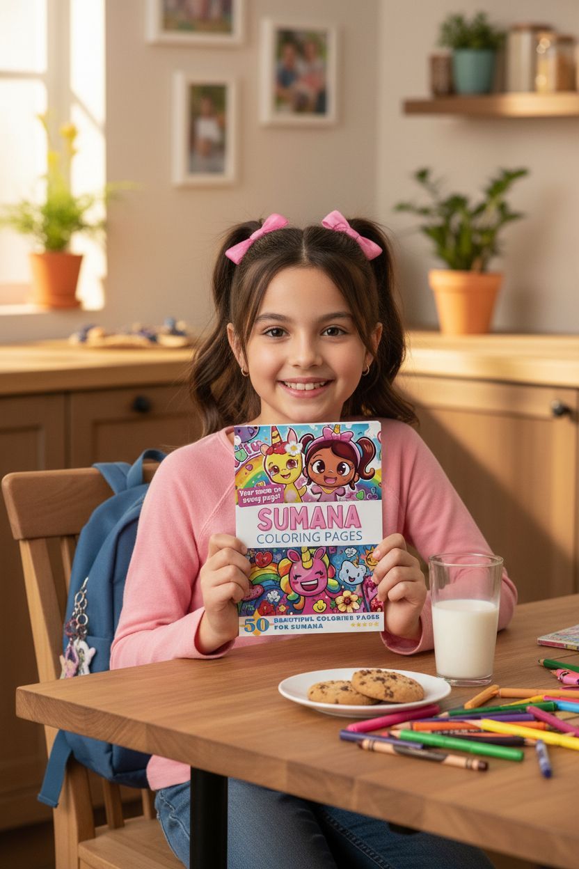 Sumana personal coloring pages