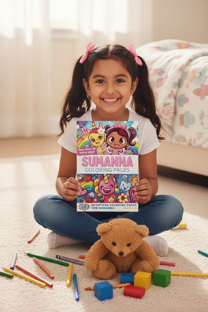 Sumanna personal coloring pages