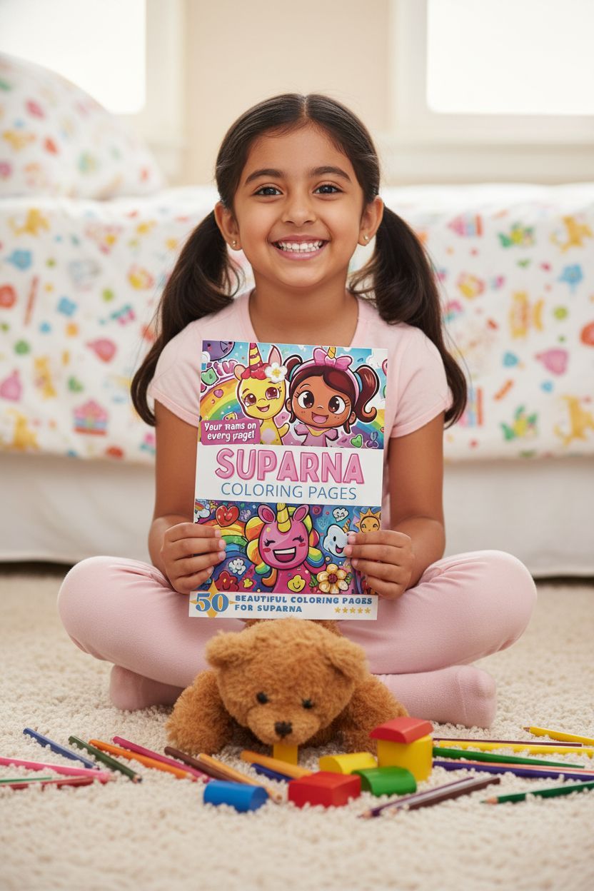 Suparna personal coloring pages