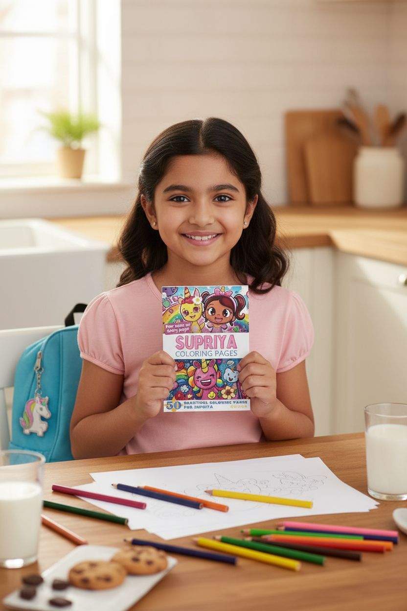 Supriya personal coloring pages