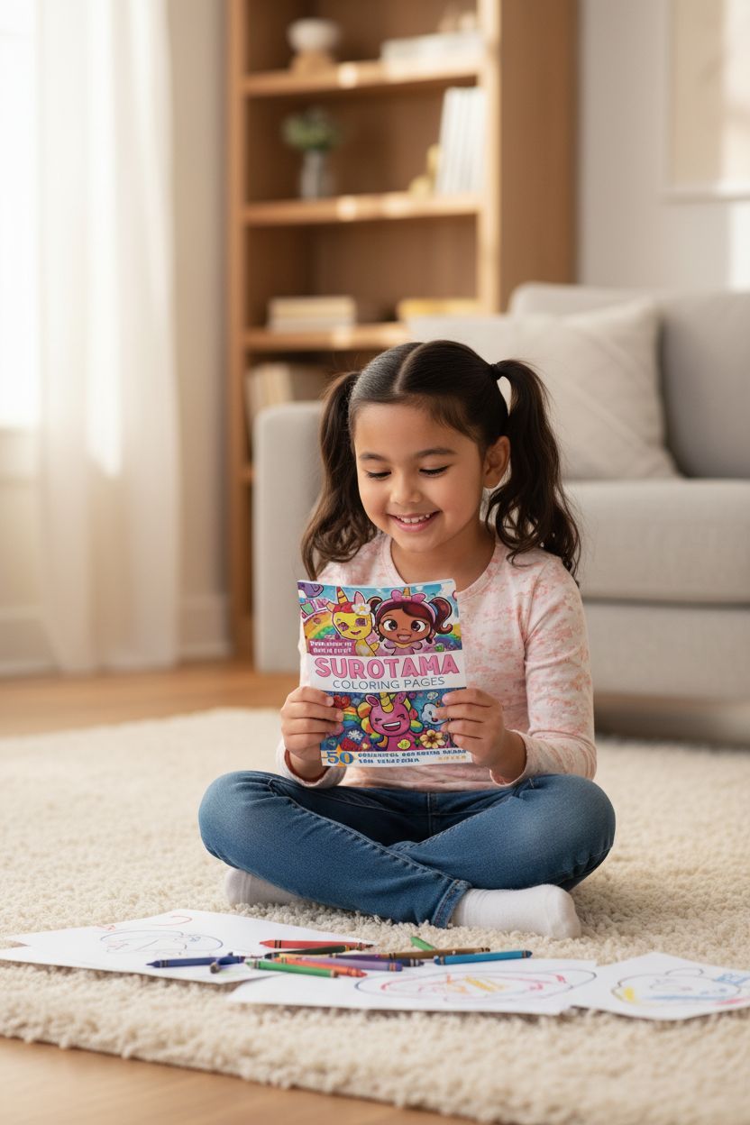 Surotama personal coloring pages