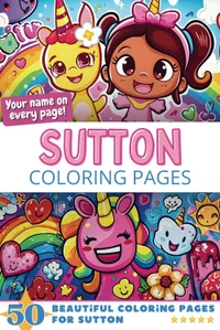 Sutton Coloring Book Cover