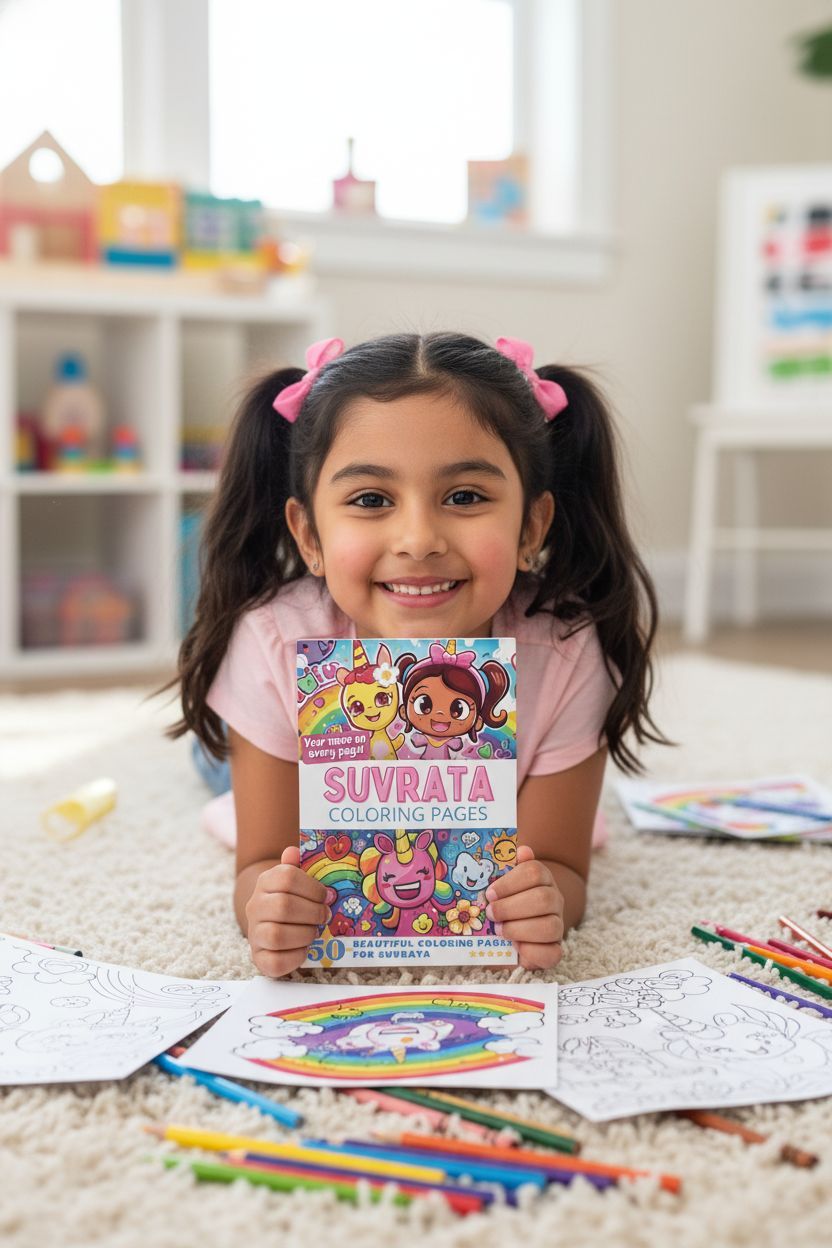 Suvrata personal coloring pages