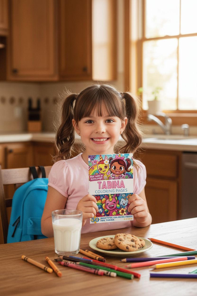 Tabina personal coloring pages