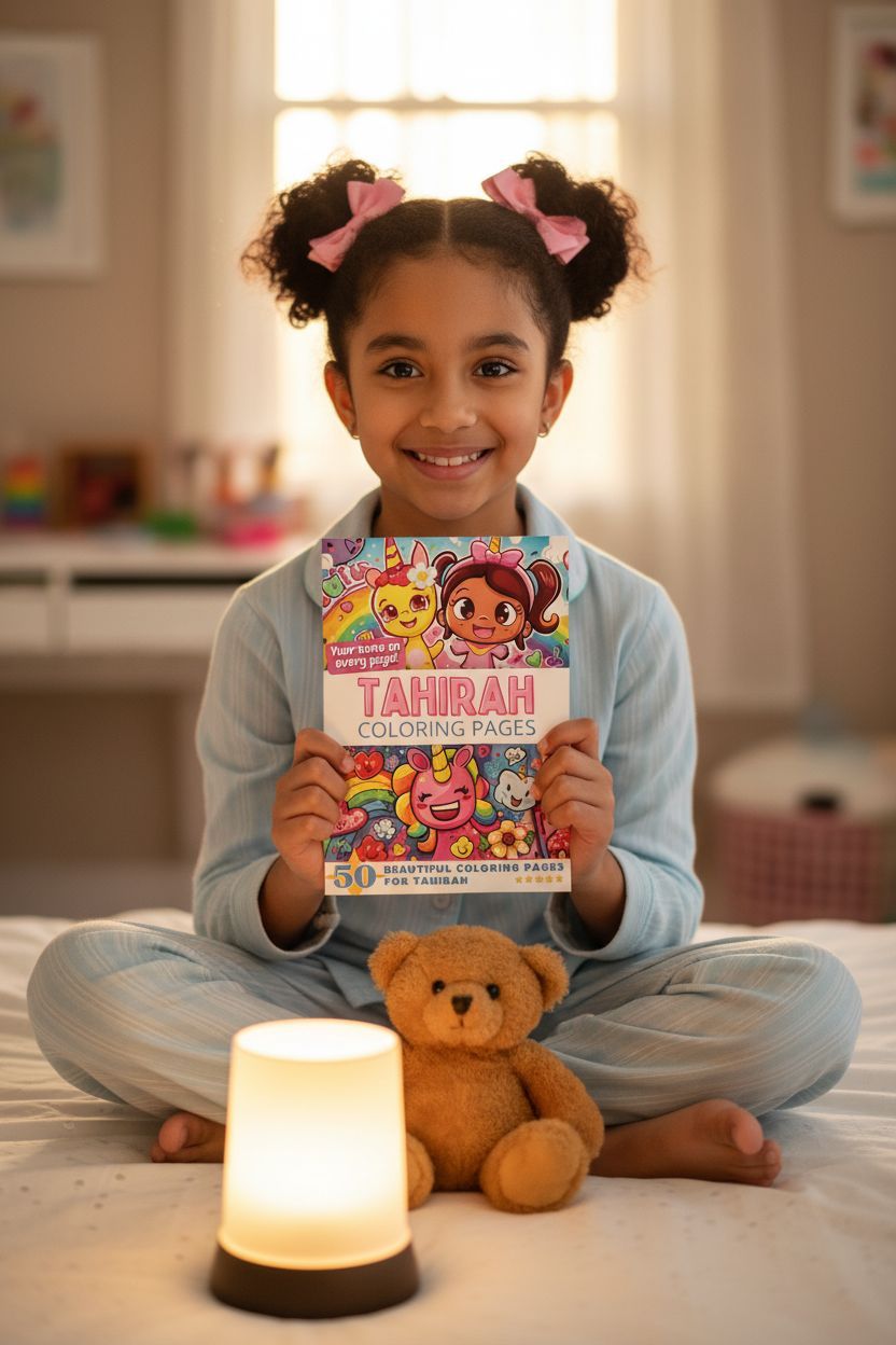 Tahirah personal coloring pages