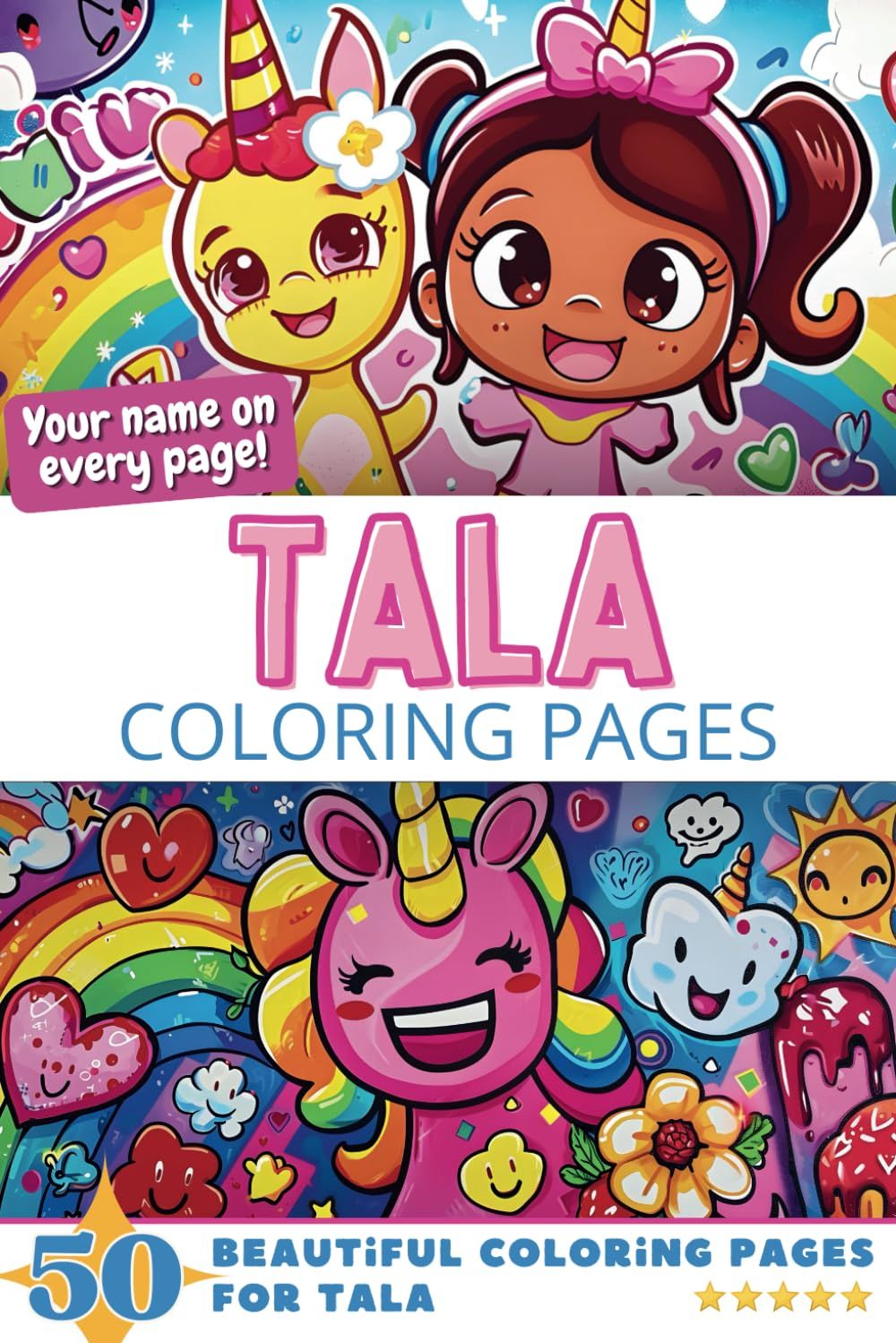 Tala Coloring Book Cover