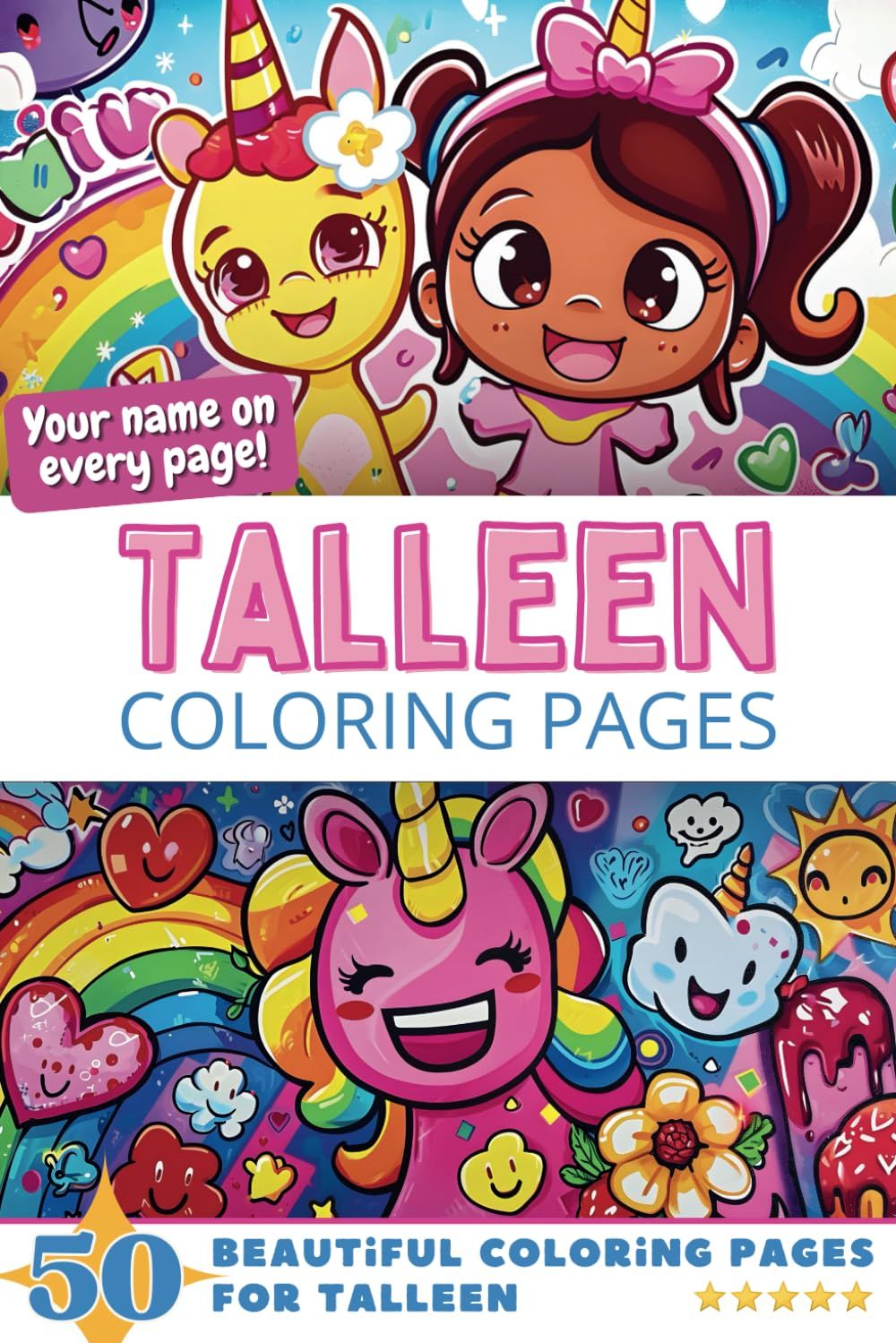 Talleen Coloring Book Cover