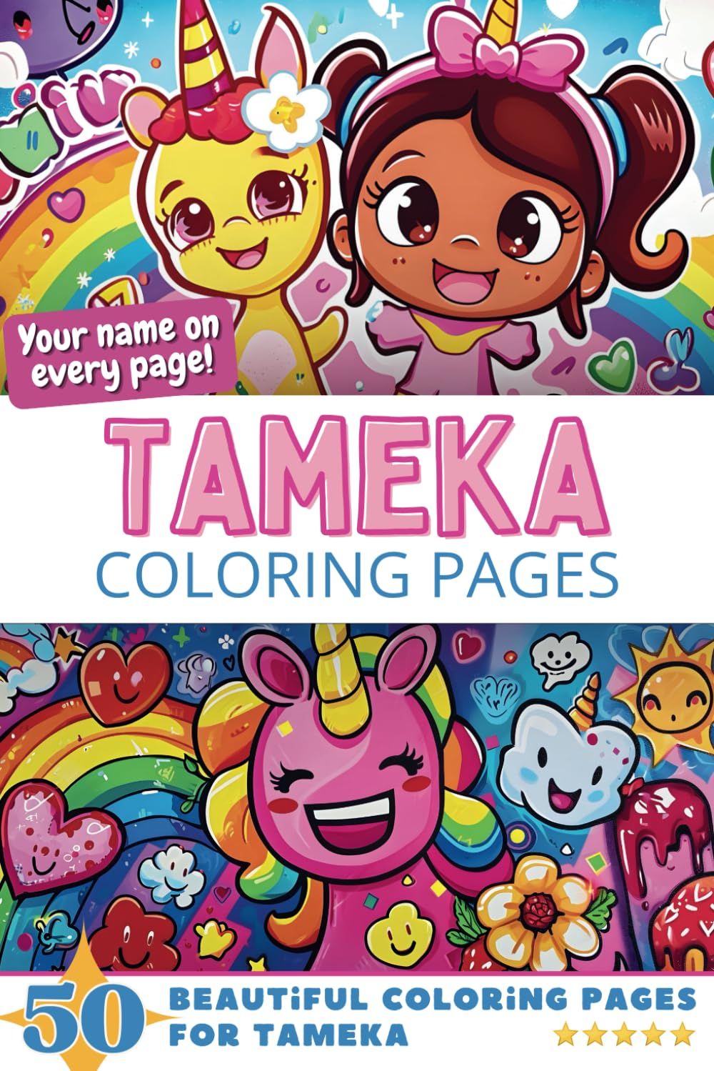 Tameka Coloring Book Cover