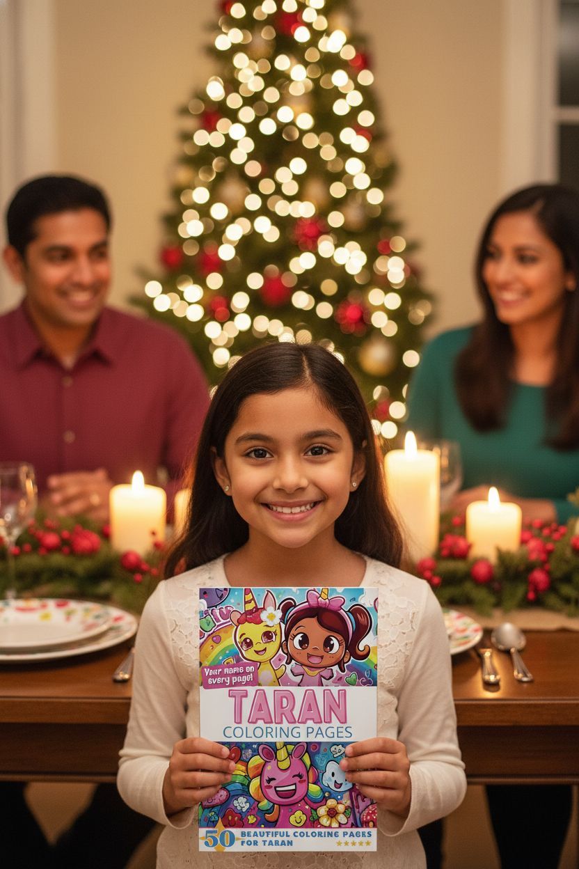 Taran Christmas coloring pages gift