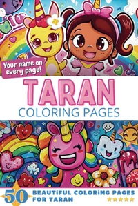 Taran Coloring Book Cover