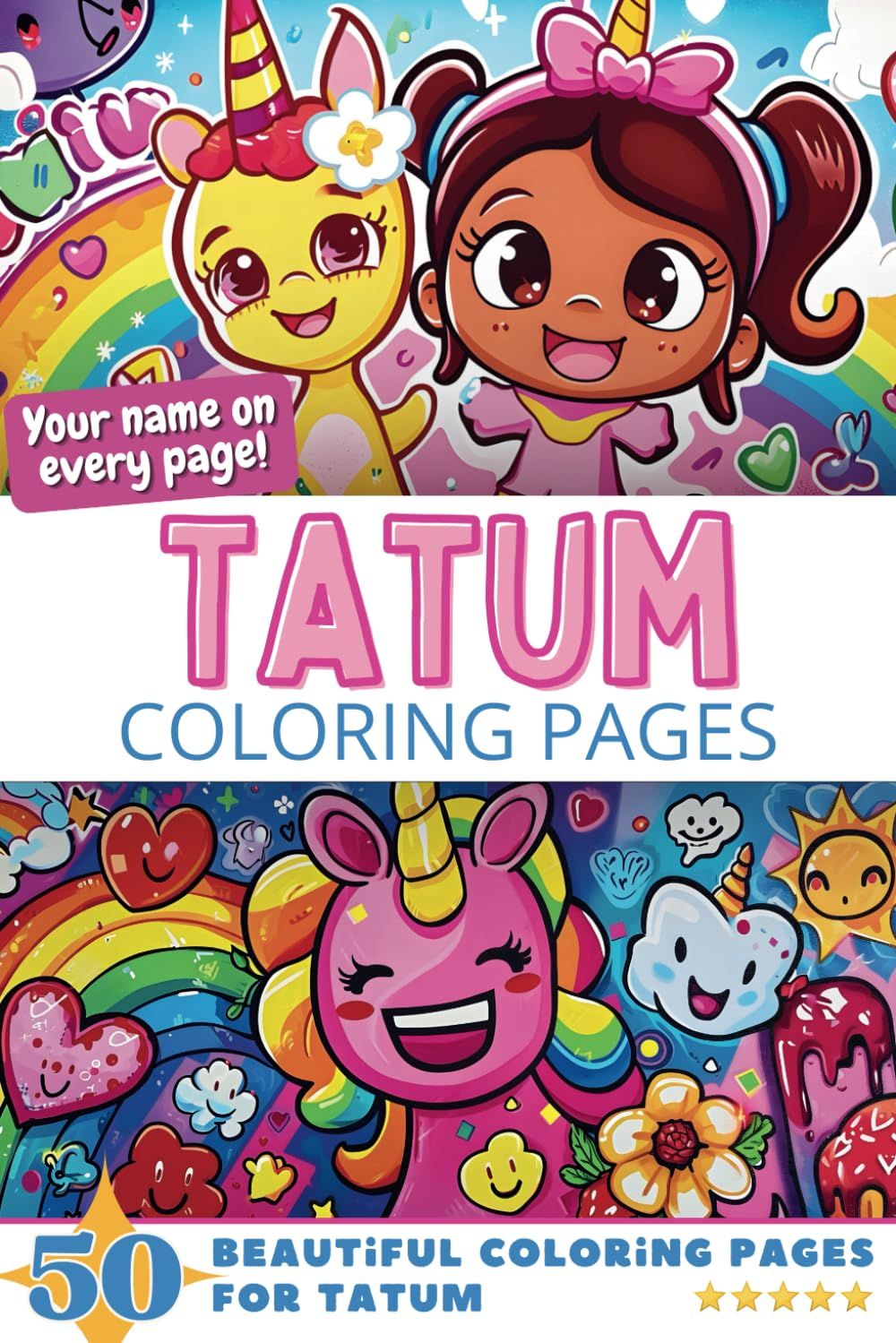 Tatum Coloring Pages Cover