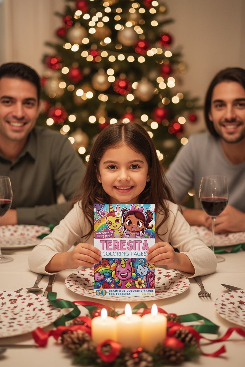 Teresita Christmas coloring pages gift