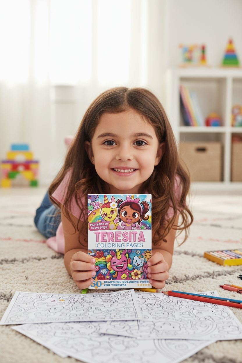 Teresita personal coloring pages