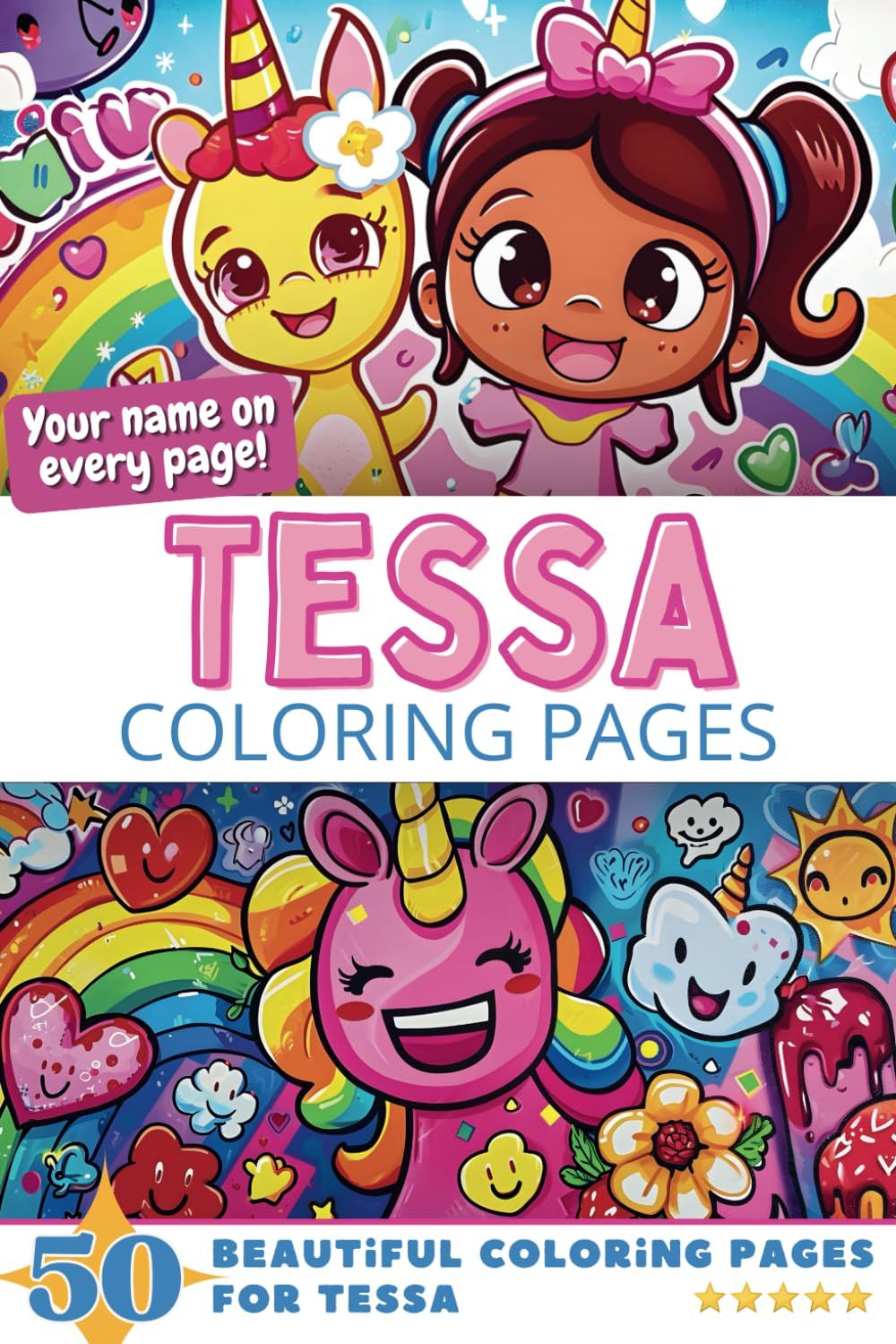 Tessa Coloring Pages Cover
