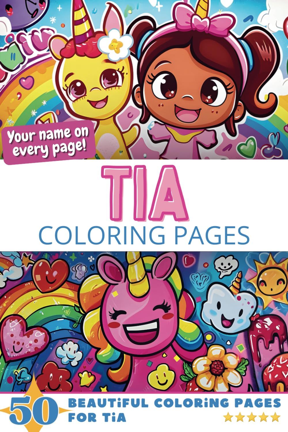 Tia Coloring Pages Cover