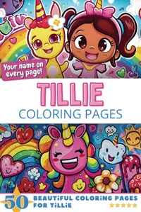 Tillie Coloring Book Cover