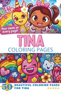 Tina Coloring Book Cover