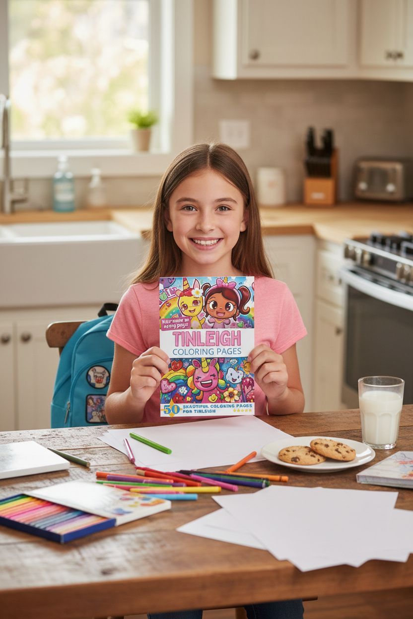 Tinleigh personal coloring pages