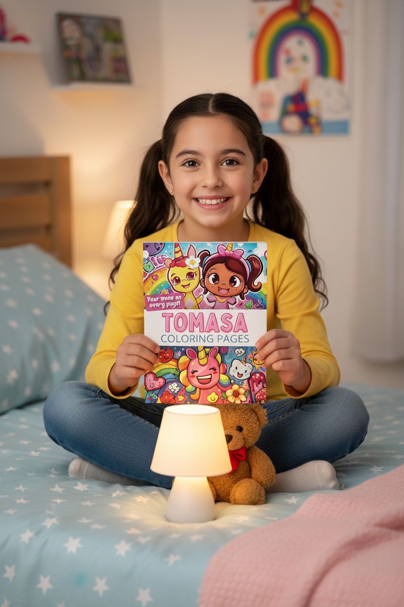 Tomasa personal coloring pages