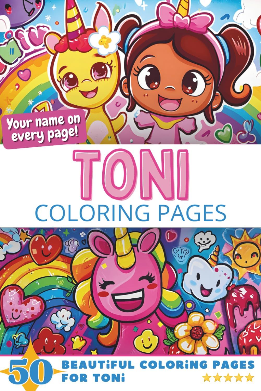Toni Coloring Pages Cover