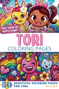 Tori Coloring Book Cover