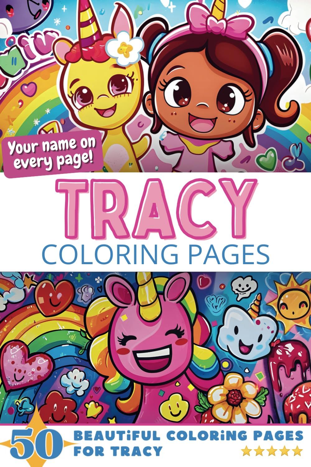 Tracy Coloring Pages Cover