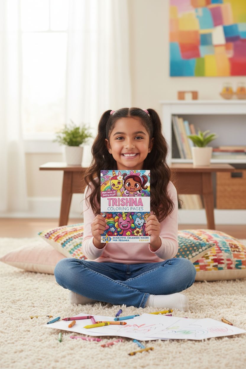 Trishna personal coloring pages