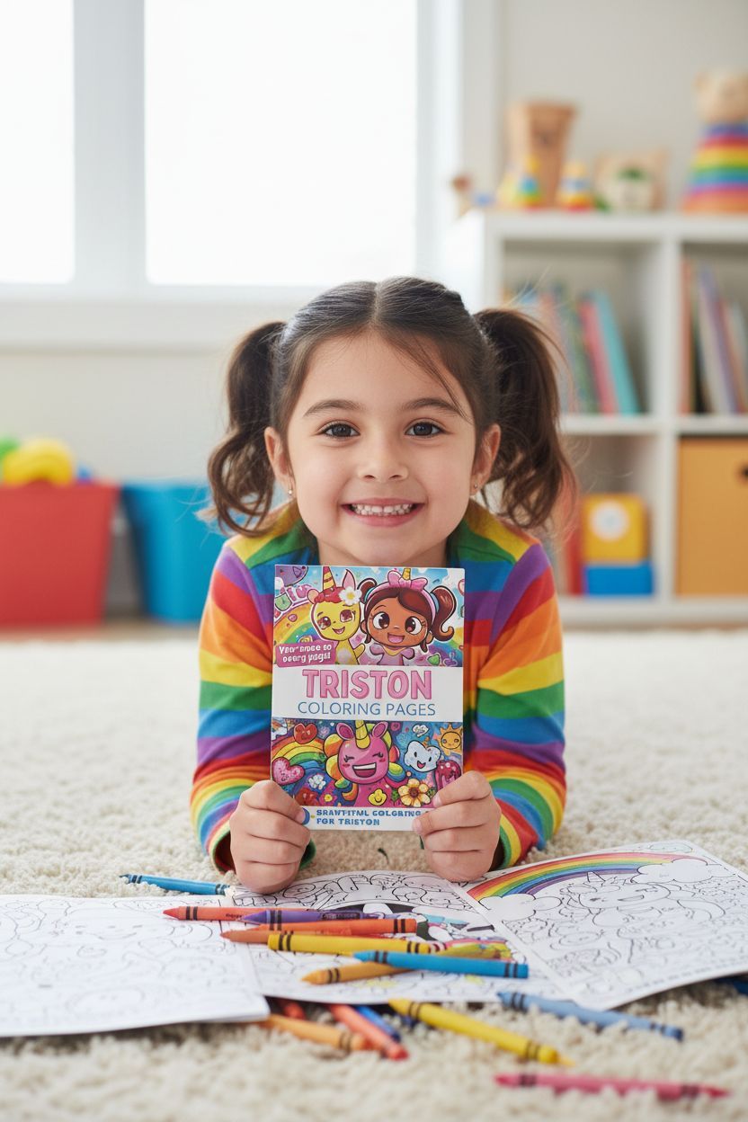 Triston personal coloring pages