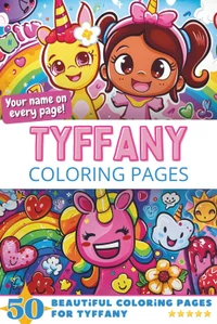 Tyffany Coloring Book Cover