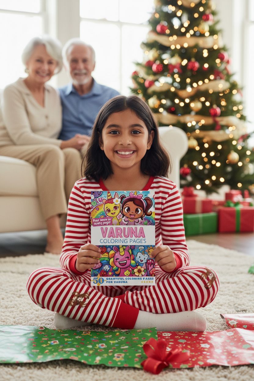 Varuna Christmas coloring pages gift