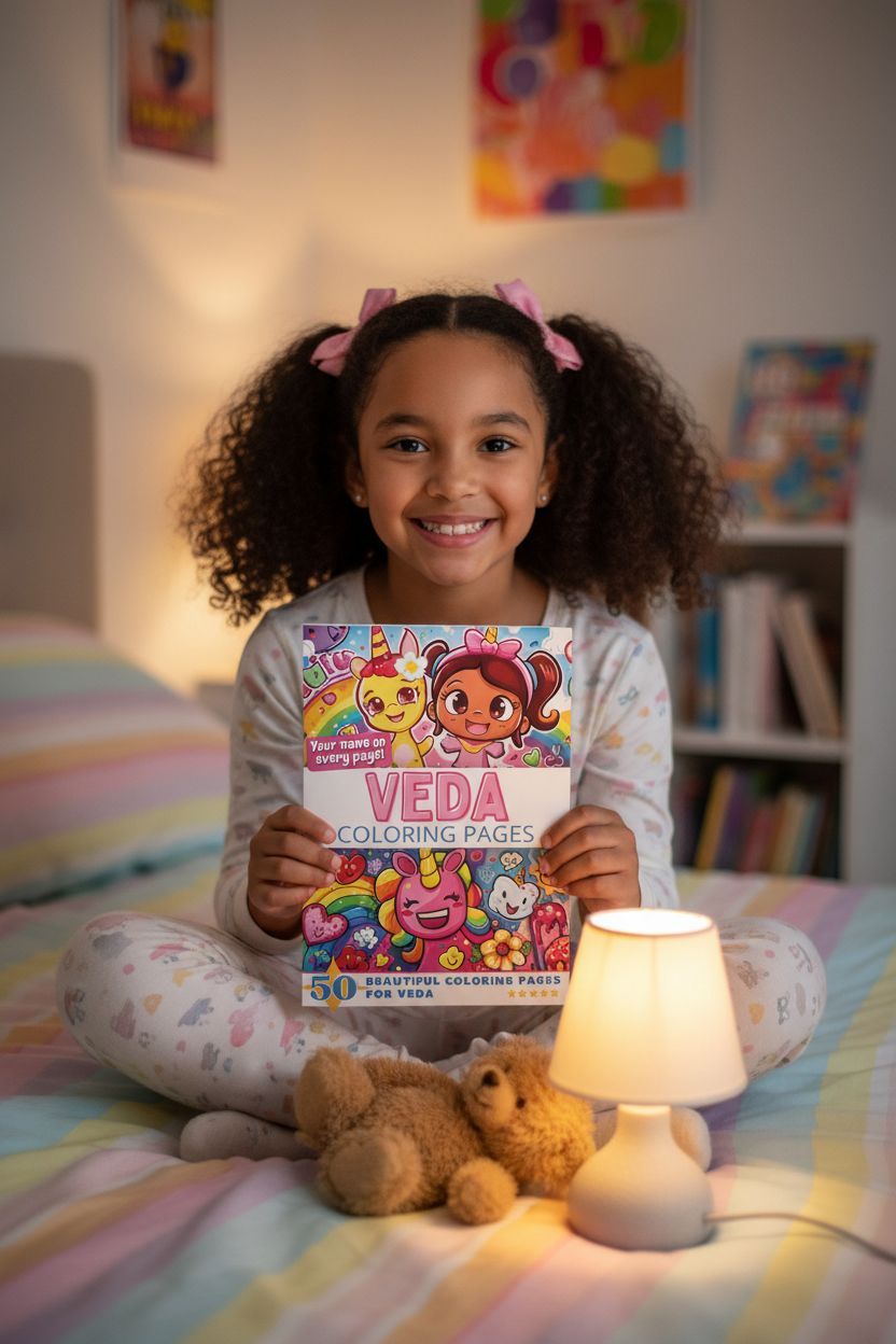 Veda personal coloring pages
