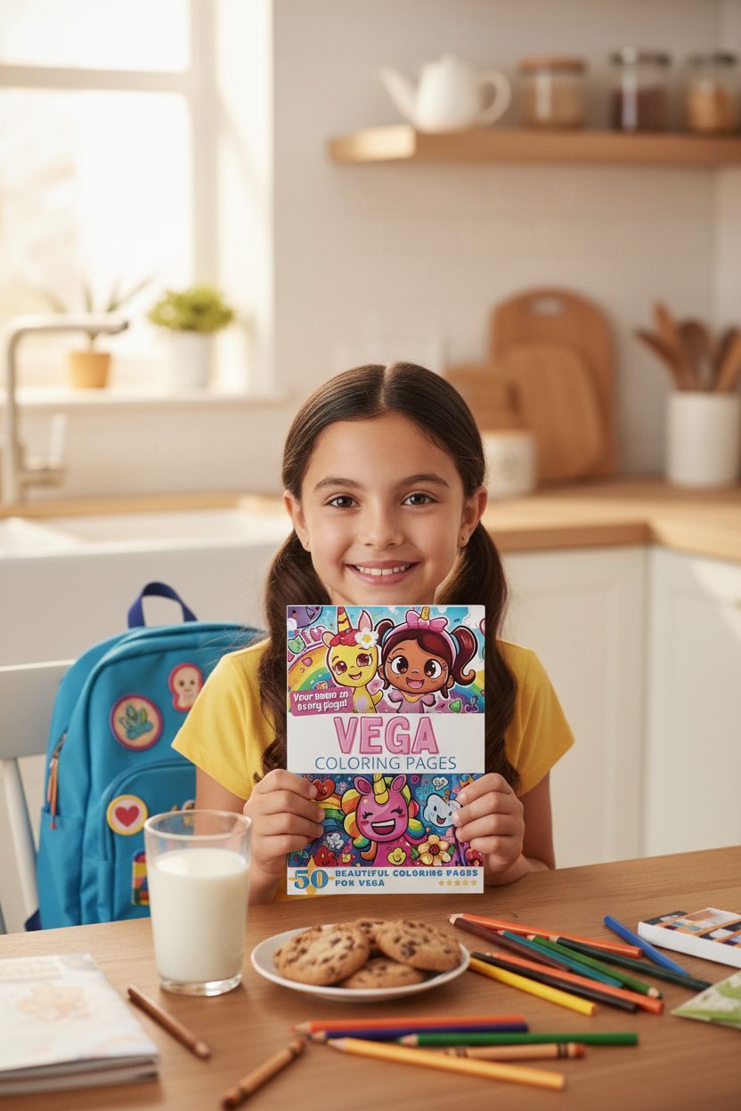 Vega personal coloring pages