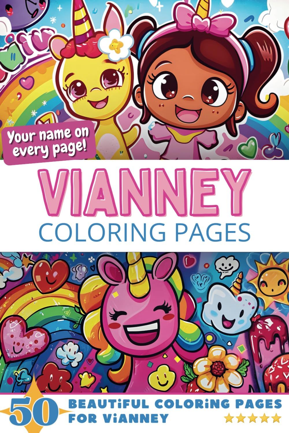 Vianney Coloring Book Cover