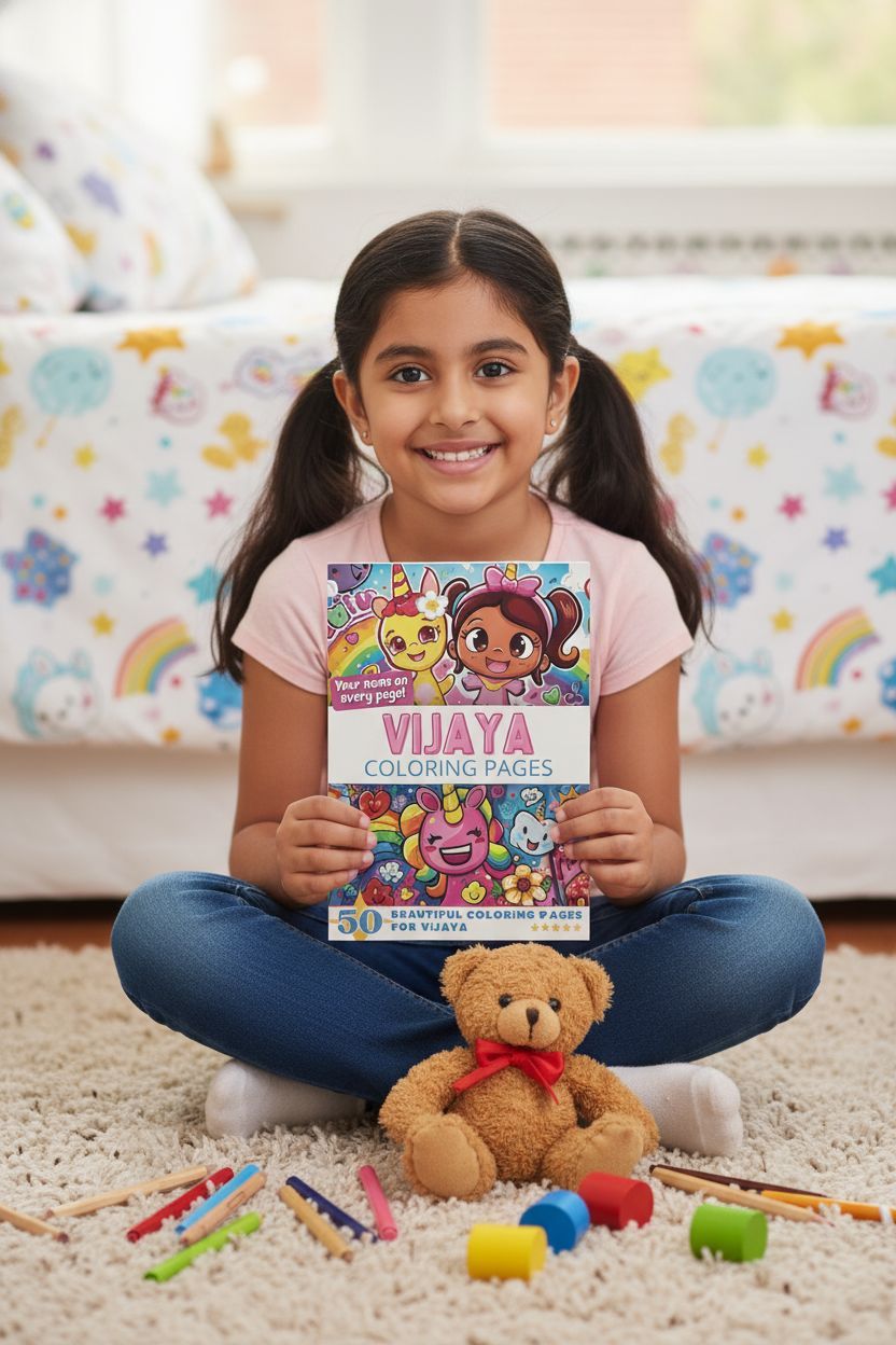 Vijaya personal coloring pages