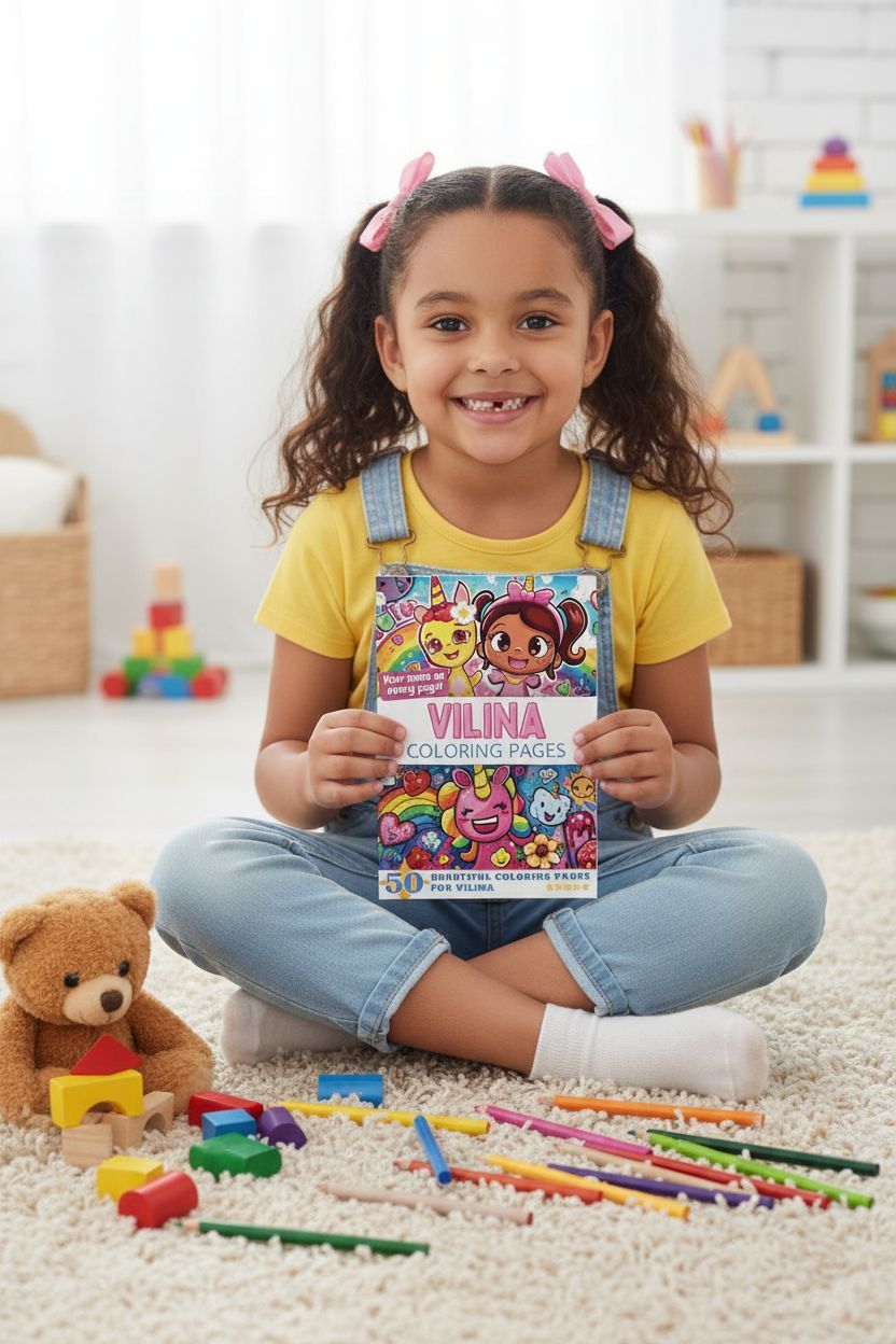 Vilina personal coloring pages